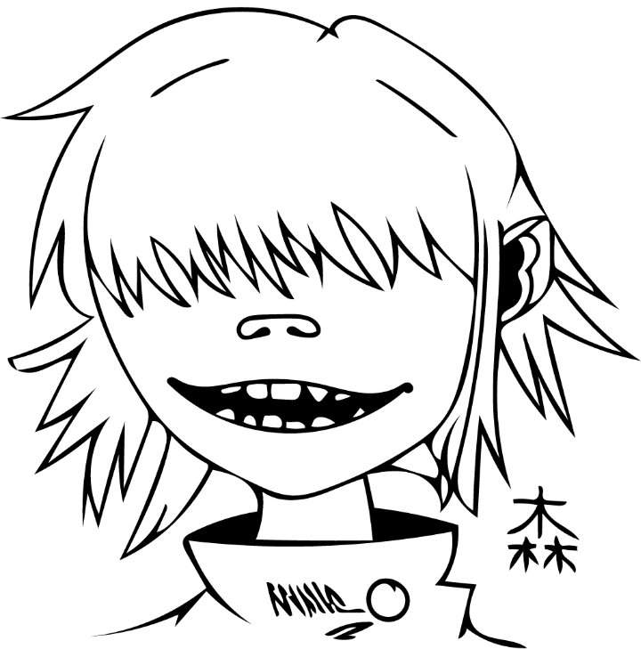 Featured image of post Gorillaz Cyborg Noodle Drawing