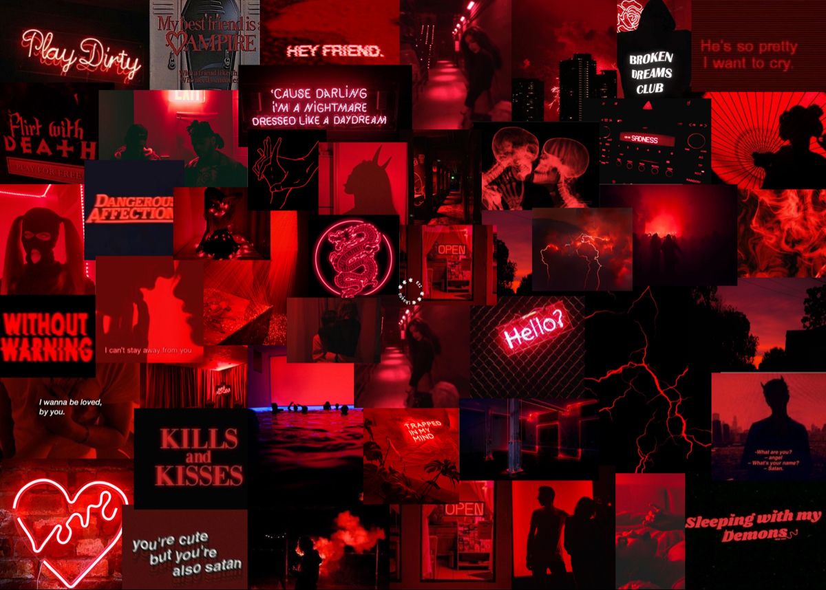 Featured image of post Red Computer Background Aesthetic