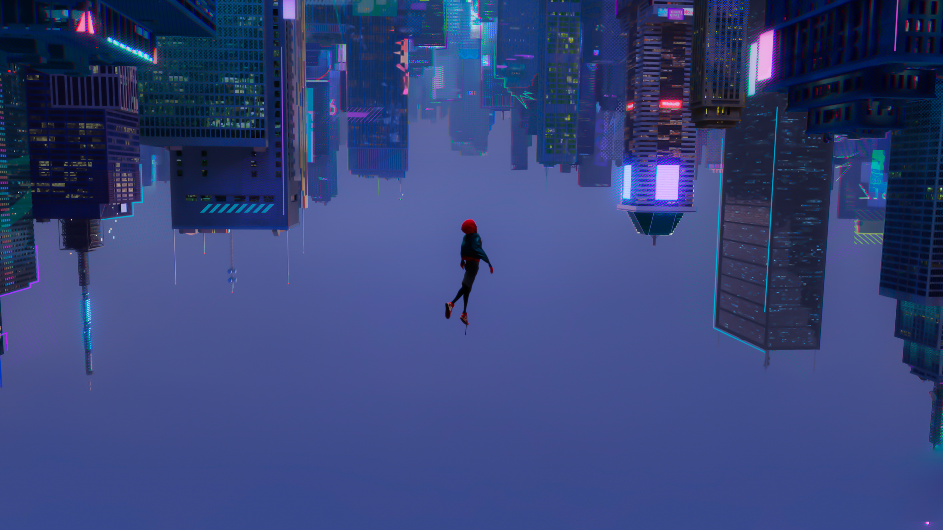 Featured image of post Spider Man Into The Spider Verse Falling Wallpaper